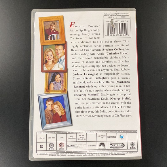 7th Heaven - The Complete Seventh Season - Picture 2 of 10